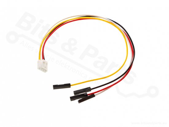 Kabel voor Crowtail 4 pins naar female dupont TTL 20cm
